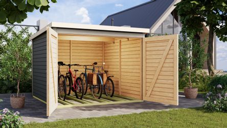 Karibu Fahrradbox Fahrradgarage 4, in verschiedenen günstig online kaufen