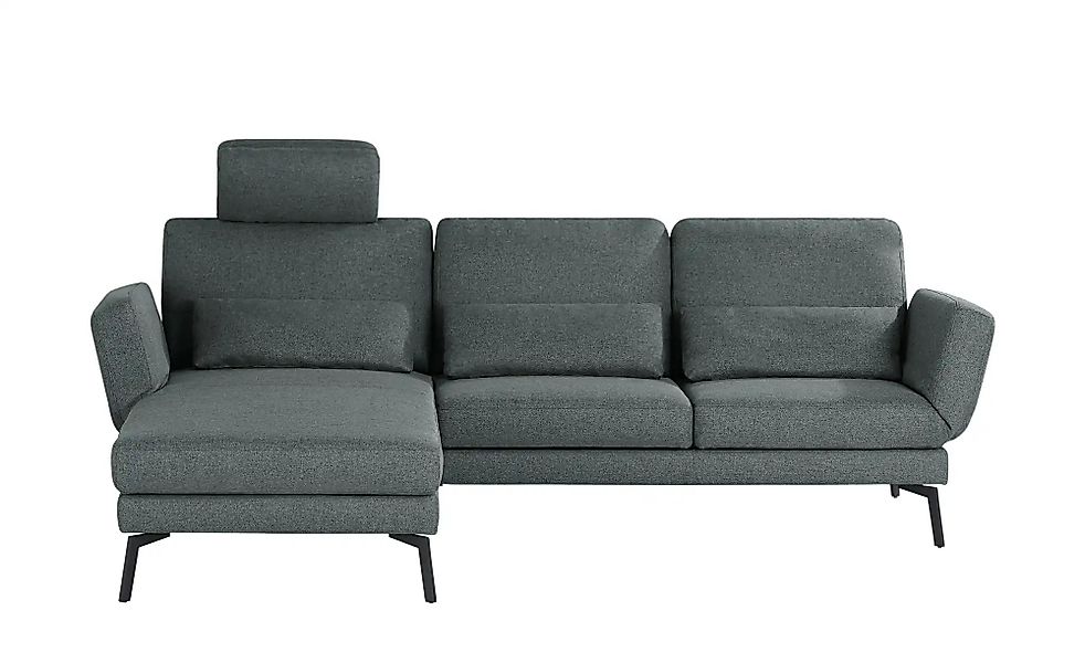 Ecksofa mit Funktion  Twister ¦ grau ¦ Maße (cm): B: 275 H: 93 T: 191.0 Pol günstig online kaufen