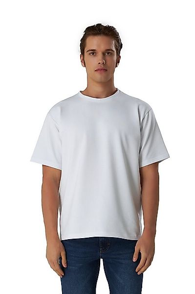 BLACKROCK T-Shirt Herren, Baumwolle Kurzarm Shirt Rundhals, Basic günstig online kaufen