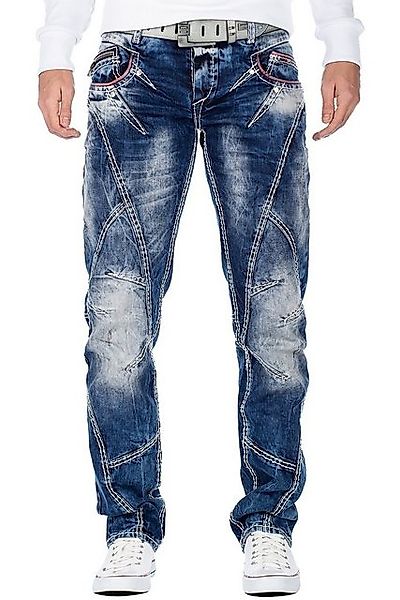 Cipo & Baxx Regular-fit-Jeans Hose BA-CD563 (1-tlg) mit dicken Ziernähten u günstig online kaufen