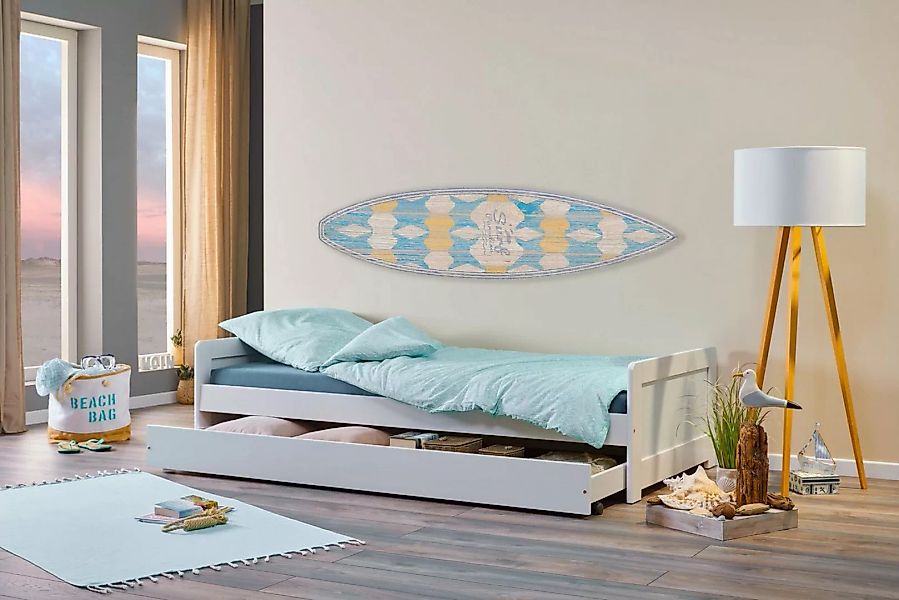 Inter Link Funktionsbett Surf, 2in1 Gästebett, Massivholz, 2 Liegeflächen, günstig online kaufen