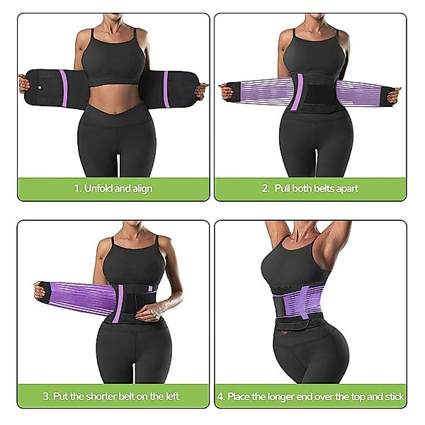 Blusmart Bauchweggürtel Damen Sauna Waist Trainer günstig online kaufen