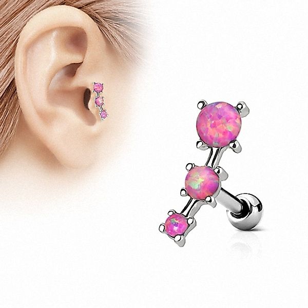 Taffstyle Piercing-Set Tragus Piercing Stecker mit günstig online kaufen