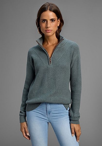 Laura Scott Troyer kuscheliger Winterstrick, aus weicher Viskosemischung günstig online kaufen