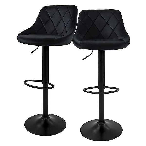ML-DESIGN Barhocker Gepolsterter Barstuhl mit Rückenlehne günstig online kaufen