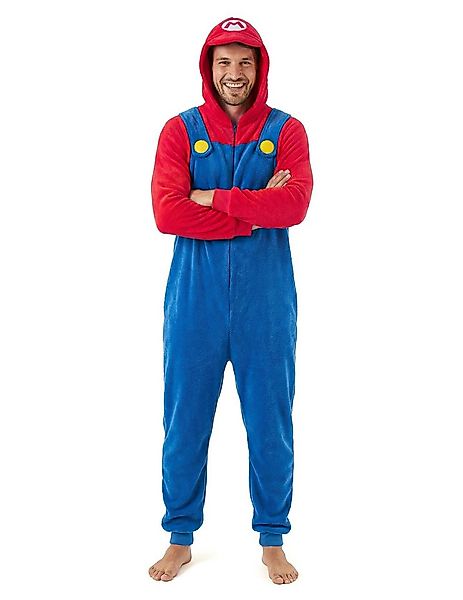 Riethmüller Kostüm Super Mario klassischer Overall für Erwachsene günstig online kaufen