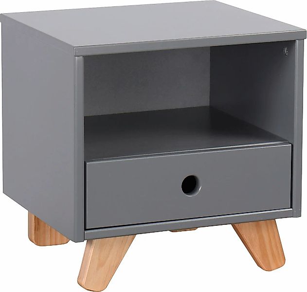 Möbilia Nachtkommode "Dolidoo" in skandinavischem Look günstig online kaufen