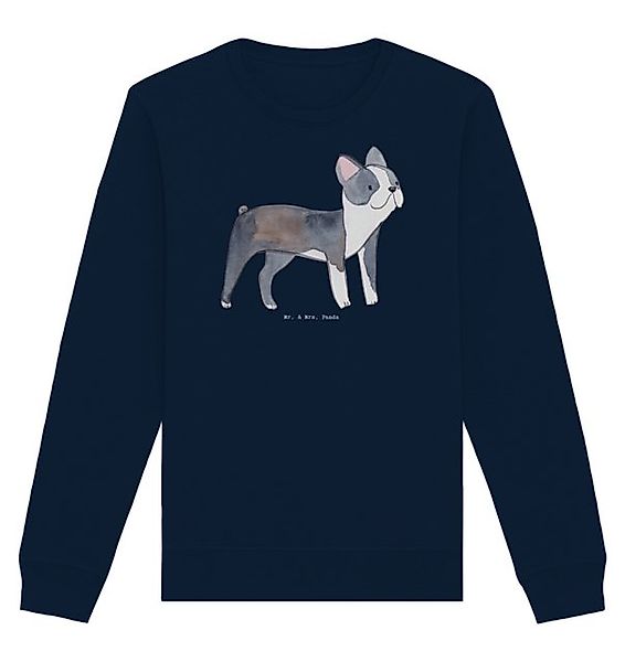 Mr. & Mrs. Panda Longpullover Größe XXL Boston Terrier Moment - French Navy günstig online kaufen