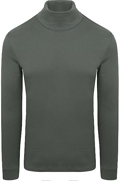 Marc O'Polo Rollkragenpullover Mangrove Grün - Größe L günstig online kaufen