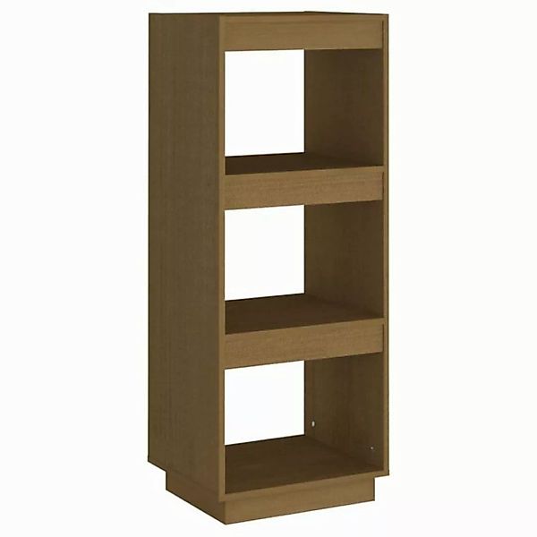 furnicato Bücherregal Bücherregal/Raumteiler Honigbraun 40x35x103 Massivhol günstig online kaufen