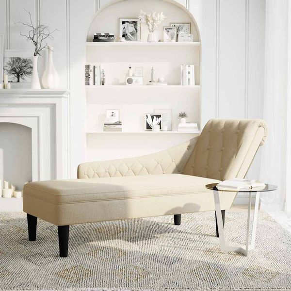 vidaXL Chaiselongue Chaiselongue mit Kissen und günstig online kaufen