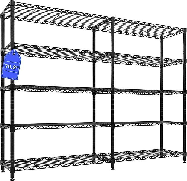 GarveeMore Schwerlastregal 200cm Breite Lagerregale, 1000 günstig online kaufen