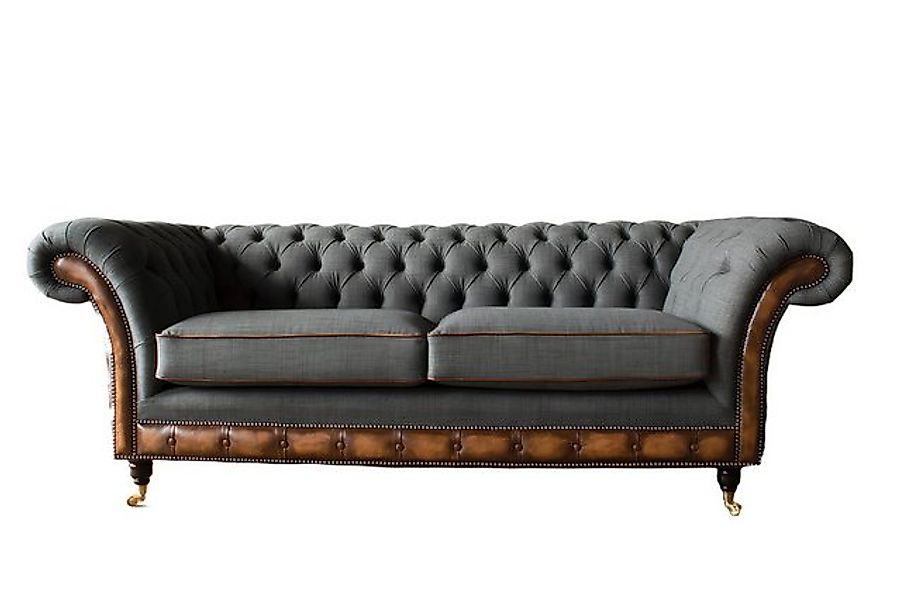 Xlmoebel Chesterfield-Sofa Hochwertiges Luxus-Sofa mit Chesterfield-Design, günstig online kaufen