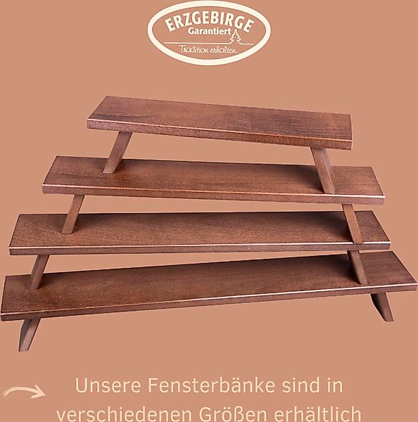 Weigla Schwibbogen-Fensterbank "Weihnachtsdeko, Made in Germany" 1 Stk. aus günstig online kaufen