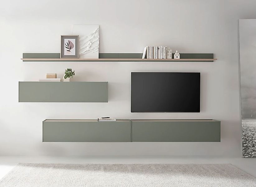 INOSIGN Wohnwand "City/Giron, moderne Anbauwand, Komplettset in vielen Farb günstig online kaufen