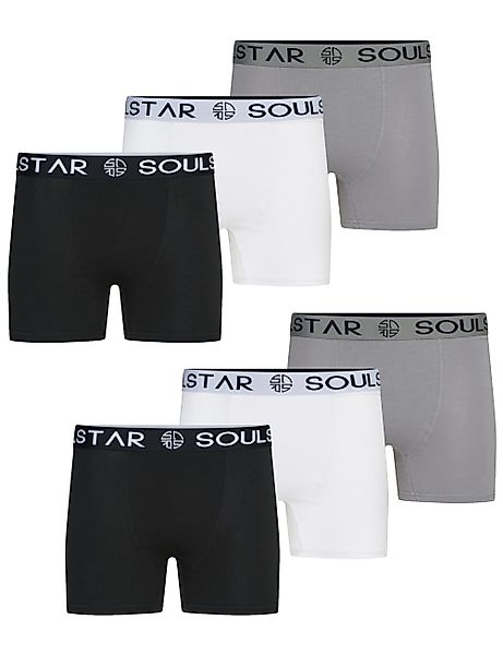 SOULSTAR Boxershorts MUBOXER6 (Packung, 6-St., 6er-Pack) günstig online kaufen
