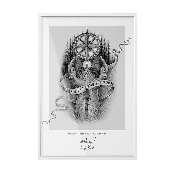 Tulup Bilderrahmen Fotorahmen 40x60 cm Weiße Bilderrahmen Foto Bilderrahmen günstig online kaufen