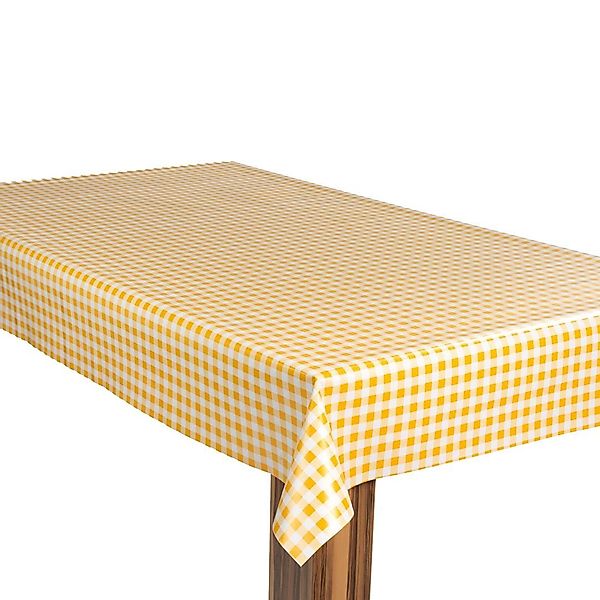 laro Tischdecke Wachstuch-Tischdecke Gartentischdecke Kariert Karo günstig online kaufen