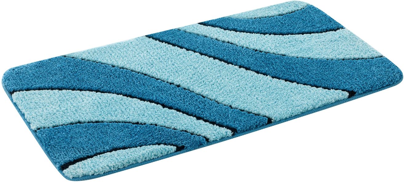 my home Badematte "Anna, Badvorleger, Badezimmer Teppich" Höhe 16 mm rutsch günstig online kaufen
