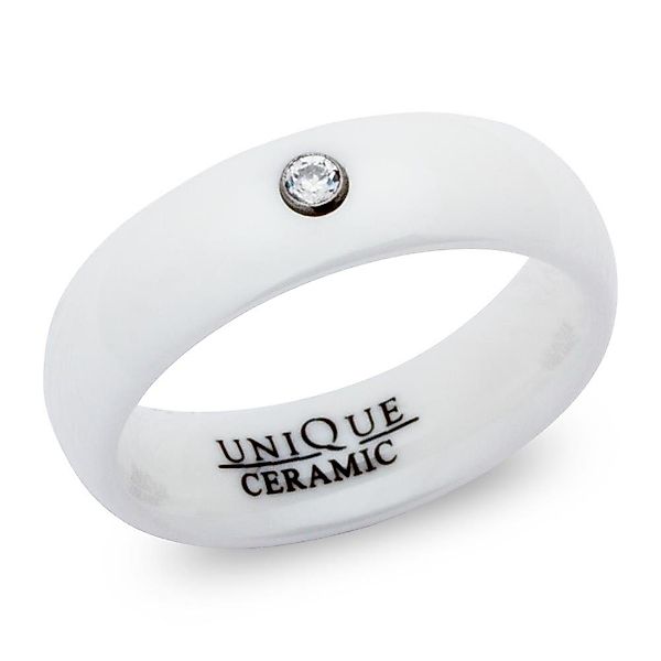 Unique Fingerring Weisser Unique Keramikring 6mm günstig online kaufen