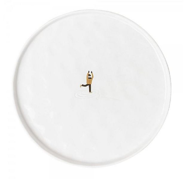 Räder Geschirr Design Teller Schneetag Eislaufen (22cm) günstig online kaufen