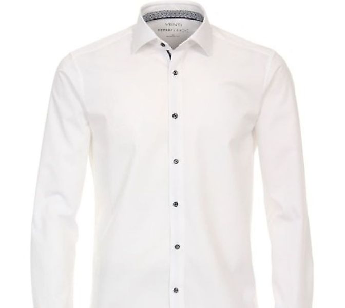 VENTI Langarmhemd modischer Print im Kragen günstig online kaufen