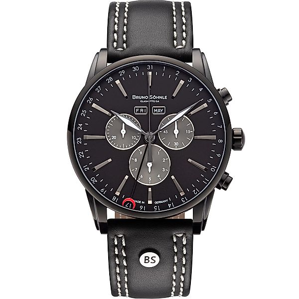 BRUNO SÖHNLE Chronograph Herrenuhr Glashütte Bruno günstig online kaufen