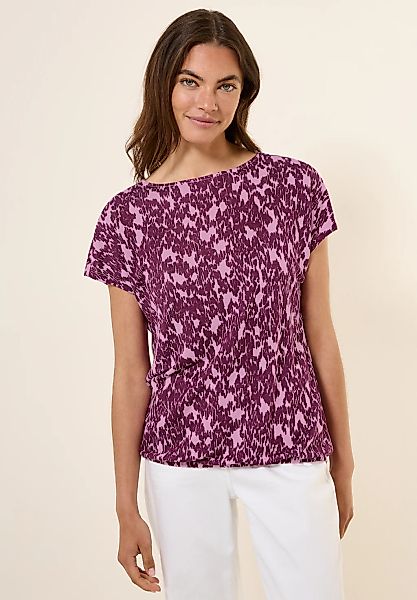 Cecil T-Shirt mit Muster, Minimal-Print günstig online kaufen