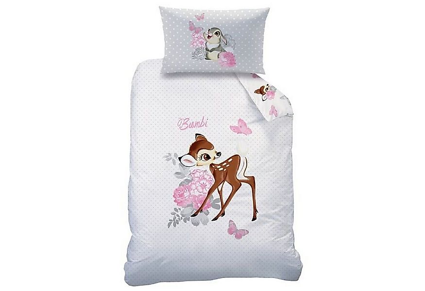 Disney Babybettwäsche Baby Flanell Wende Bettwäsche Disney Bambi 100 x 135 günstig online kaufen