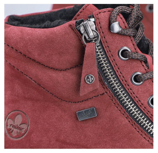 Rieker Winterboots Plateaustiefelette, Schnürboots mit Warmfutter günstig online kaufen