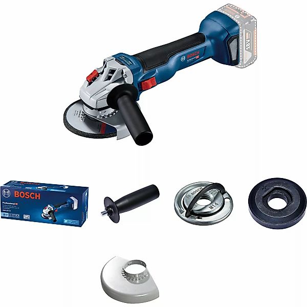 Bosch Professional Akku-Winkelschleifer GWS 18V-10 Solo 125 mm mit Schutzha günstig online kaufen