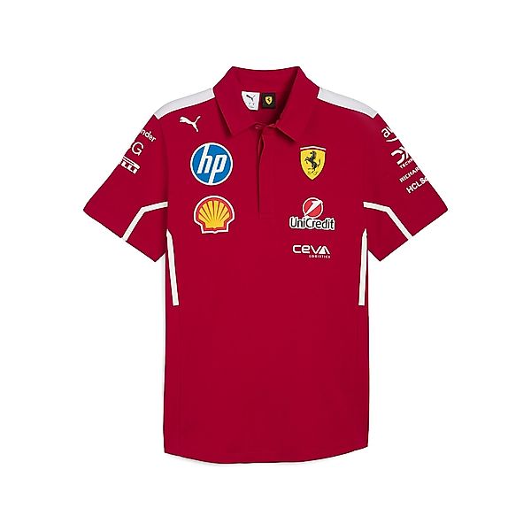 PUMA Poloshirt "Scuderia Ferrari HP 2025 Team Polo Herren" günstig online kaufen