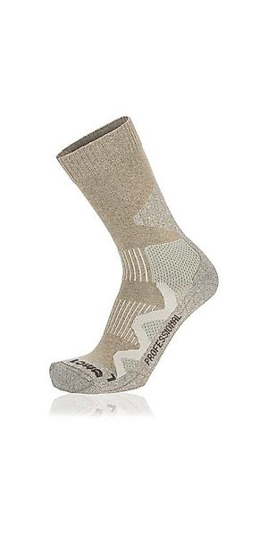 Lowa Wandersocken Crew 3-Season Pro (Baumwolle, hoher Tragekomfort) desert günstig online kaufen