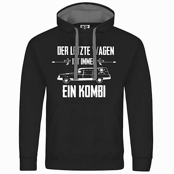 deinshirt Kapuzenpullover Herren Kapuzenpullover Der letzte Wagen ist immer günstig online kaufen