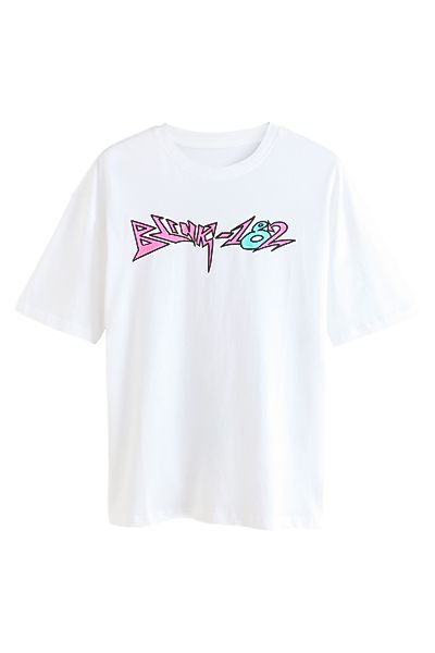 Next T-Shirt Regular Fit Band-T-Shirt mit günstig online kaufen