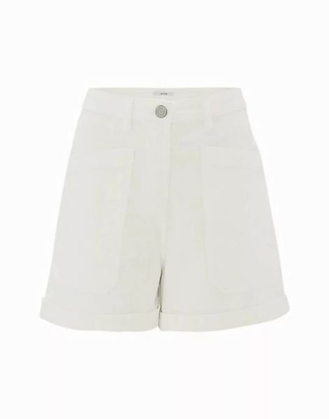 OPUS Shorts Leinenshorts MARILLA Wide mit Bundfalten Webware günstig online kaufen