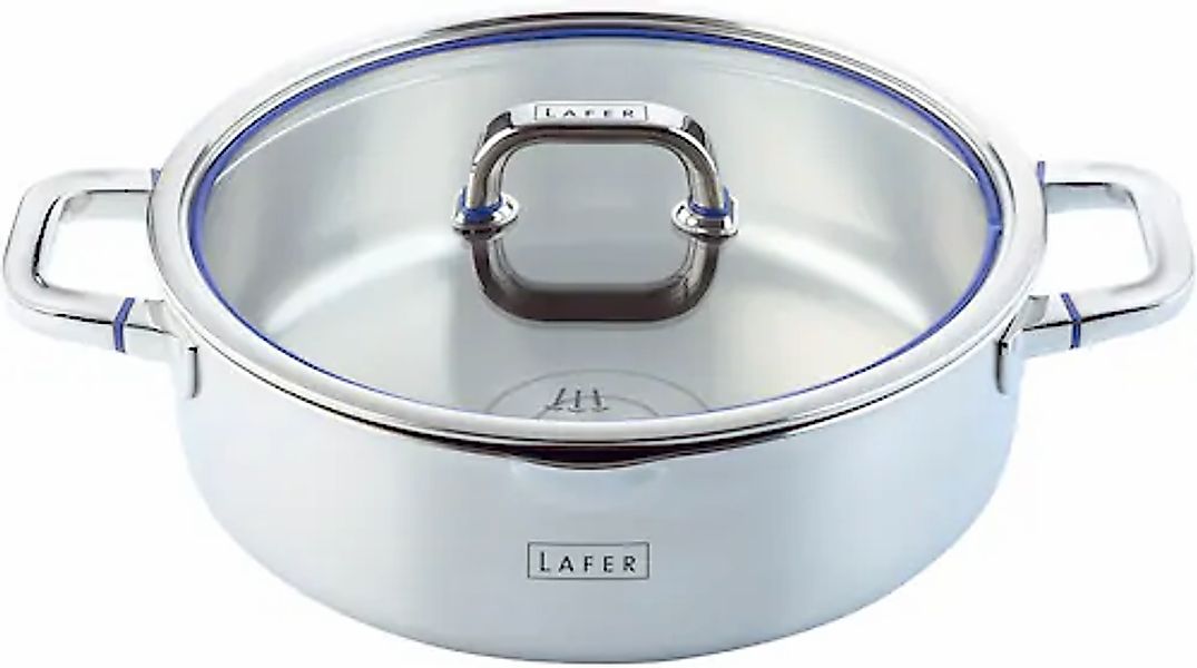 Johann Lafer Bratentopf »Lafer« Edelstahl 18/10 1 Stk. tlg. Ø 28 cm, Indukt günstig online kaufen