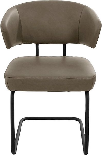 K+W Komfort & Wohnen Freischwinger »Mikkado Tube« () 1 Stk.abgerundeter Rüc günstig online kaufen