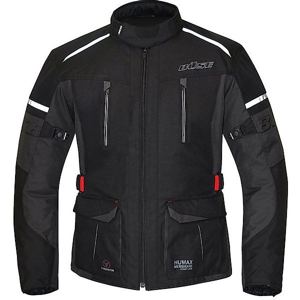 Büse Motorradjacke Büse Rider Textiljacke Schwarz günstig online kaufen