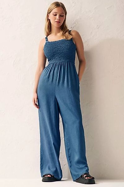 Next Jumpsuit Geraffter Overall mit weitem Bein (1-tlg) günstig online kaufen