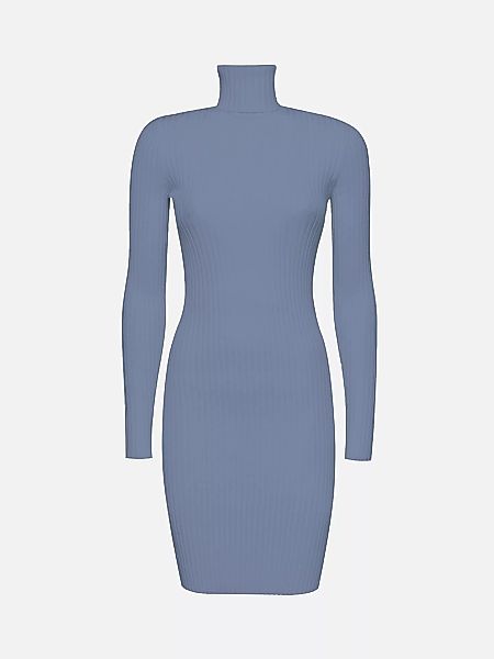 Wolford - Merino Rib Dress, Frau, tempest, Größe: L günstig online kaufen