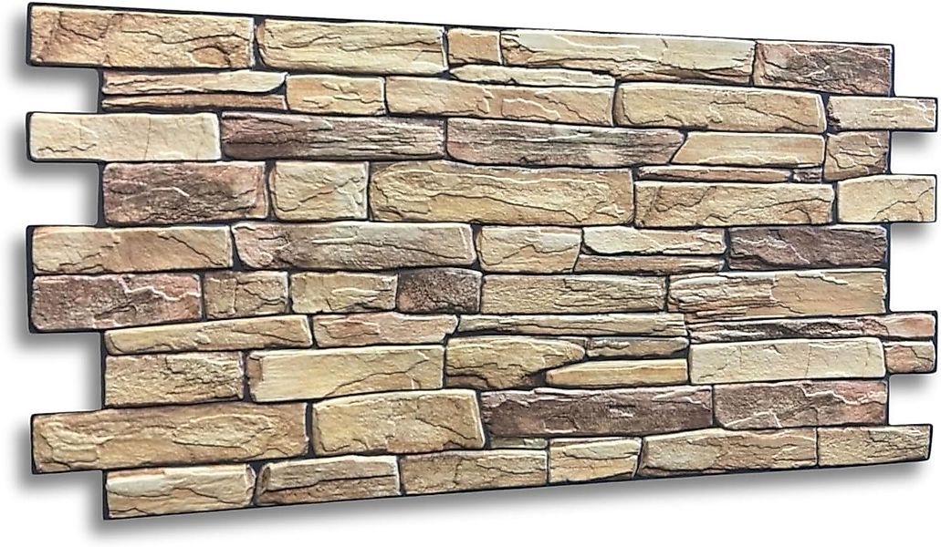 IKHEMalarka 3D Wandpaneel 4qm/10 Stück 3D günstig online kaufen