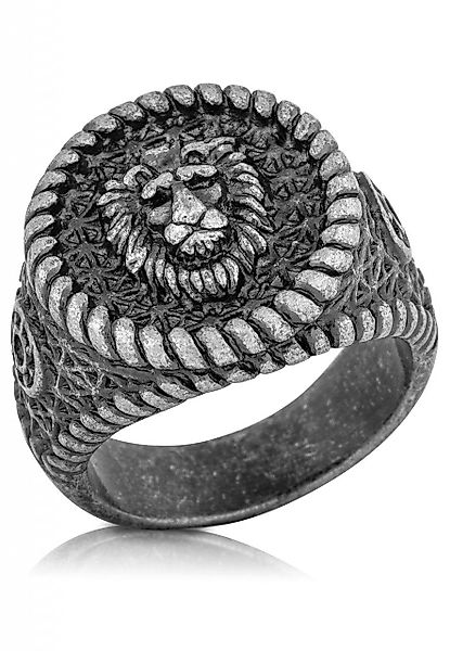 Akitsune Siegelring Imperator Ring Antik Silber günstig online kaufen