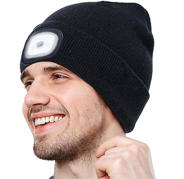 Solarandmore Strickmütze Mütze mit Licht LED günstig online kaufen