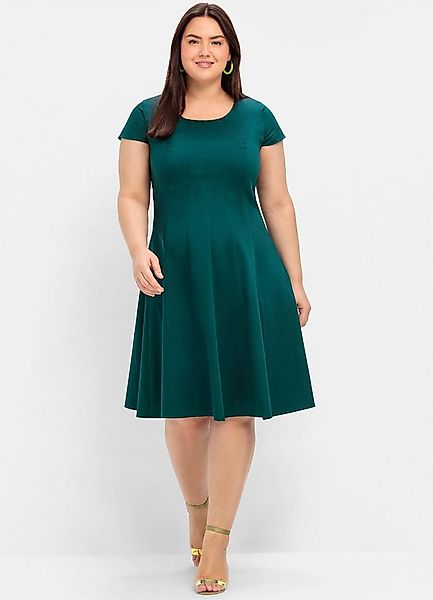 Sheego Etuikleid Cocktailkleid Kurzarm günstig online kaufen