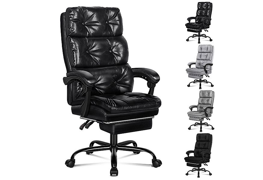 ALFORDSON Bürostuhl Ergonomischer Chefsessel - Höhenverstellbar und Komfort günstig online kaufen