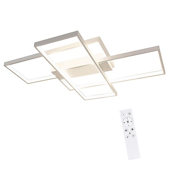 Nettlife LED Deckenleuchte Dimmbar Weiß mit günstig online kaufen