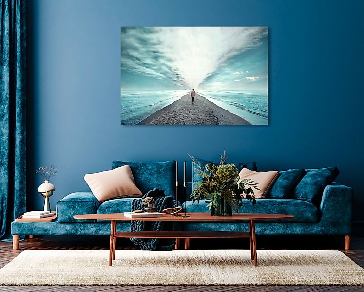 queence Acrylglasbild "Evan", Strand-Meer-Spa-Spa Bilder-Meer Bilder-Strand günstig online kaufen