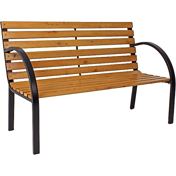Garden Pleasure Parkbank Bellevue 122 cm x 80 cm x 60 cm Natur FSC® günstig online kaufen