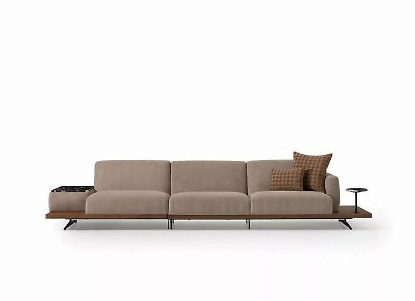 JVmoebel 4-Sitzer Luxus Dreisitzer Sofa 4 Sitz Möbel Sofas Stoff Couch Stof günstig online kaufen